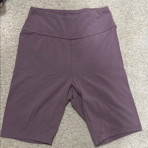 Wild Fable Purple Bike Shorts High-Waist. Size S
